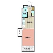 戸畑駅前銀座ビルの間取り画像