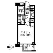 レジディア新宿イーストⅡの間取り画像