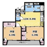 キースコートの間取り画像