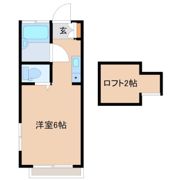 からぷーや国立の間取り画像