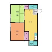サンケイ荘の間取り画像
