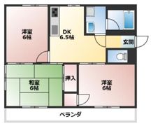コーポ桜見台の間取り画像