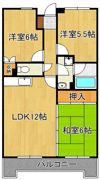 リバーコーポラスONDの間取り画像