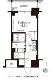 フレンシア高円寺北の間取り画像