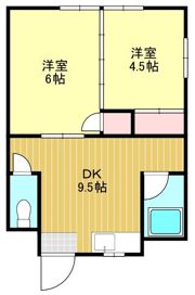 第1三洋アパートの間取り画像