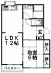 クレール弥生の間取り画像