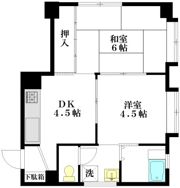 三和マンションの間取り画像