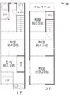 朝日町テラスハウスの間取り画像