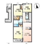 メープルⅡの間取り画像