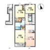 メープルⅡの間取り画像