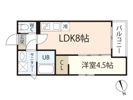 レジデンシャル廿日市駅前の間取り画像