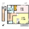ルミウス A棟の間取り画像