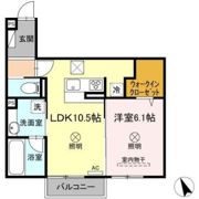 D-room中筋Ⅱの間取り画像