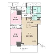 ザ・パークハウス川越タワーの間取り画像