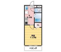 ウェーブレジデンス北長瀬の間取り画像