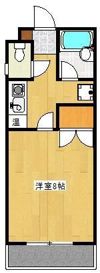 フォルム水前寺南101号の間取り画像