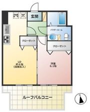 Verona府中Lussoの間取り画像