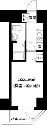 グランリーヴェル横濱NOELの間取り画像