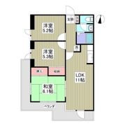 BULLアパートメント大宮の間取り画像