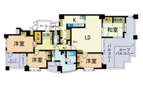 ルッシュ西公園の間取り画像