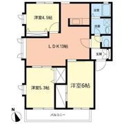 フォンテーヌドミールCの間取り画像