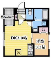 ハーモニーテラス中宮Ⅱの間取り画像