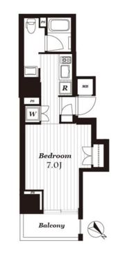 オープンレジデンシア銀座二丁目の間取り画像