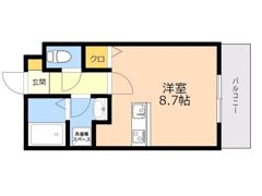 GF周船寺ルピナスの間取り画像