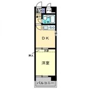 ダイアパレス中新町第3の間取り画像
