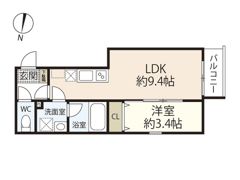 GREENHILL HATSUKAICHIの間取り画像