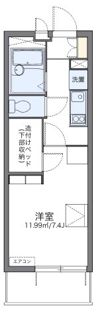 レオパレスシエルの間取り画像