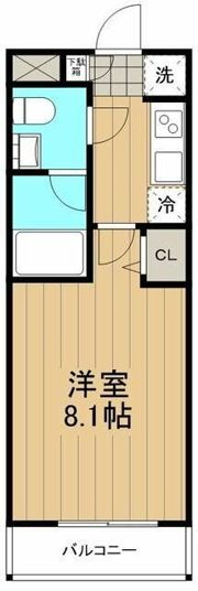 びゅうコート国府津の間取り画像