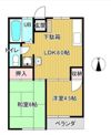 コーポ司の間取り画像