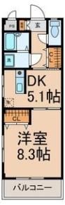 オータム・ライト5の間取り画像