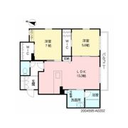 シャーメゾン沼山津の間取り画像