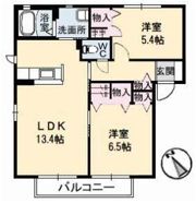 シャーメゾン末広の間取り画像