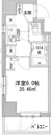 K Yokohamaの間取り画像