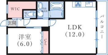 ユメノサニーハイツの間取り画像
