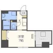 レジデンス心斎橋の間取り画像