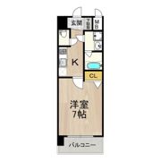 スプランディッド難波SOUTHの間取り画像