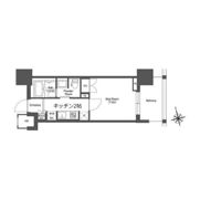 LIBR GRANT 西新宿WESTの間取り画像