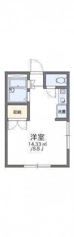 レオパレスみらいの間取り画像