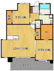 LEGEND111の間取り画像