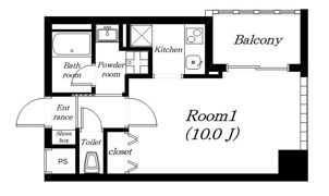 バックス大津京町の間取り画像