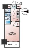 プレサンス梅田北ディアの間取り画像