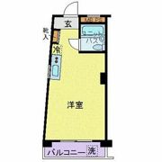ライオンズマンション王子第2の間取り画像