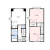 豊岡メゾネットの間取り画像