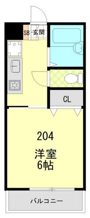 プレジールの間取り画像