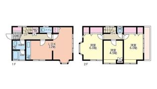 西戸部町2丁目戸建ての間取り画像