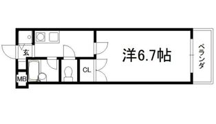 ハーベストコート二条の間取り画像
